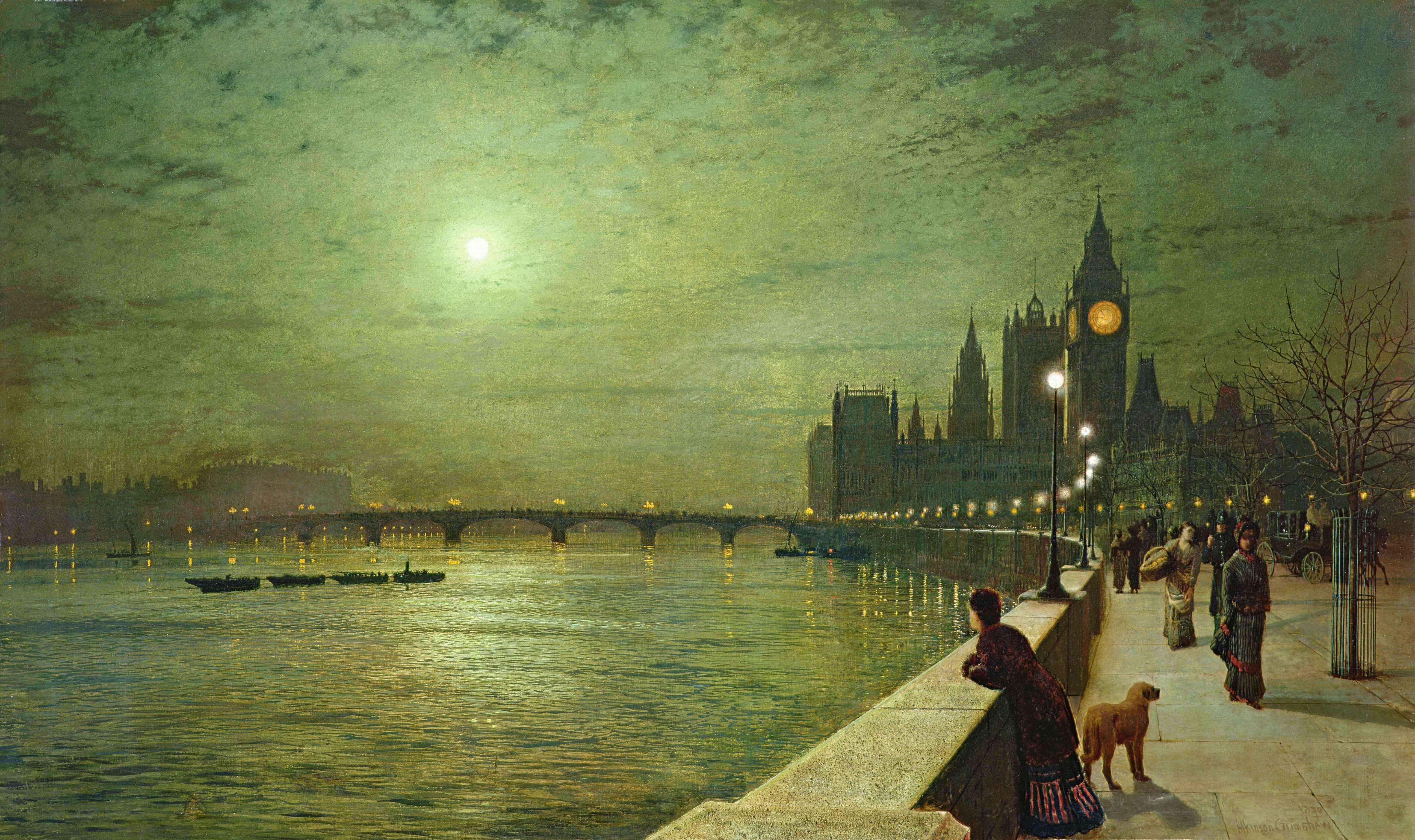John Atkinson Grimshaw painting